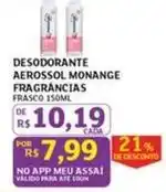 Assaí Atacadista De - desodorante aerossol oferta