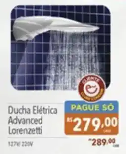 Gigante Atacadista Ducha Elétrica Advanced Lorenzetti oferta