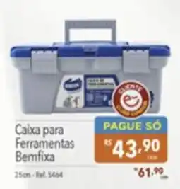 Gigante Atacadista Caixa para Ferramentas Bemfixa oferta