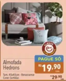 Gigante Atacadista Almofada Hedrons oferta