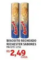 Assaí Atacadista Richester - biscoito recheado oferta