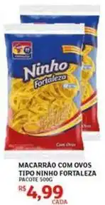 Assaí Atacadista Ninho - macarrão com ovos tipo oferta