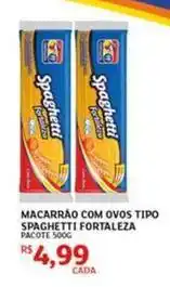 Fortaleza - macarrão com ovos tipo spaghetti