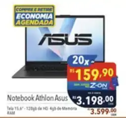 Gigante Atacadista Notebook Athlon Asus oferta