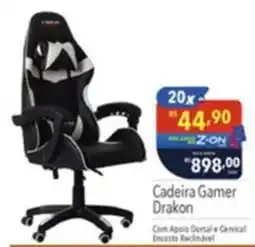 Gigante Atacadista Cadeira Gamer Drakon oferta