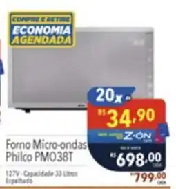 Gigante Atacadista Forno Micro-ondas Philco PMO38T oferta
