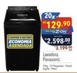 Gigante Atacadista Lavadora panasonic oferta