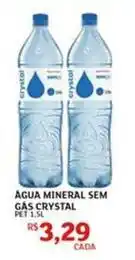 Assaí Atacadista Crystal - água mineral sem gas oferta