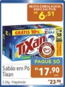 Gigante Atacadista Sabão em Pó Tixan oferta