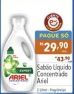 Gigante Atacadista Sabão Líquido Concentrado Ariel oferta