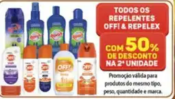 Gigante Atacadista Todos os repelentes off! & repelex oferta