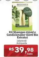 Novo Atacarejo Bio extratus - kit shampoo 250ml e condicionador 150ml oferta