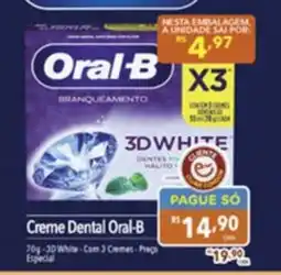Gigante Atacadista Creme Dental Oral-B 3D White oferta