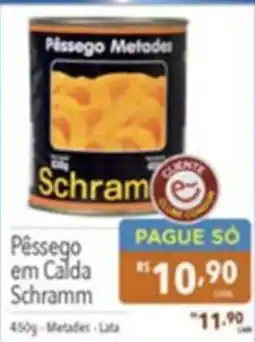 Gigante Atacadista Pêssego em calda schramm oferta