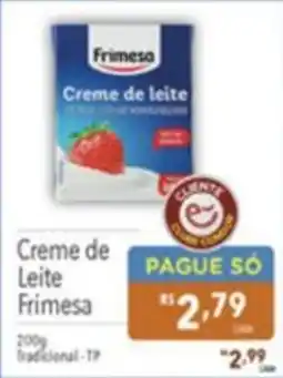 Gigante Atacadista Creme de Leite Frimesa oferta