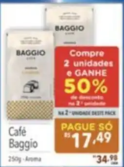 Gigante Atacadista Café Baggio oferta