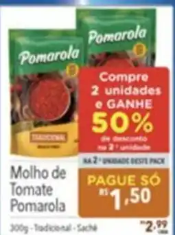 Gigante Atacadista Molho de Tomate Pomarola oferta