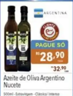 Gigante Atacadista Azeite de oliva argentino nucete oferta