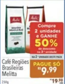 Gigante Atacadista Café Regiões Brasileiras Melitta oferta