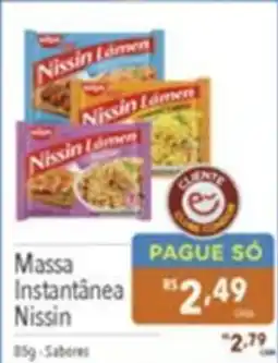 Gigante Atacadista Massa instantânea nissin oferta