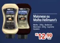 Gigante Atacadista Maionese ou Molho Hellmann's oferta