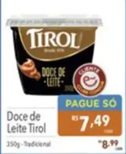 Gigante Atacadista Doce de Leite Tirol oferta