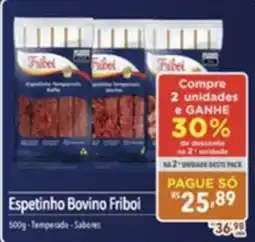 Gigante Atacadista Espetinho Bovino Friboi oferta