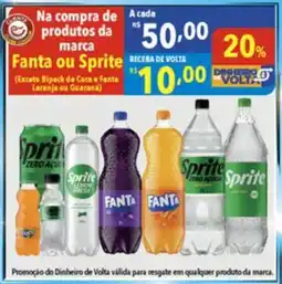 Gigante Atacadista Fanta ou Sprite oferta