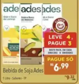 Gigante Atacadista Bebida de Soja Ades oferta