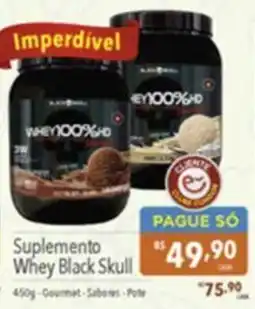 Gigante Atacadista Suplemento Whey Black Skull oferta