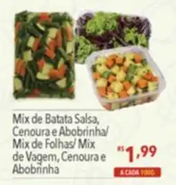 Gigante Atacadista Mix de Batata Salsa, Cenoura e Abobrinha/ Mix de Folhas/ Mix de Vagem, Cenoura e Abobrinha oferta
