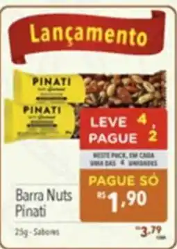 Gigante Atacadista Barra Nuts Pinati oferta