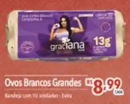 Gigante Atacadista Ovos Brancos Grandes oferta