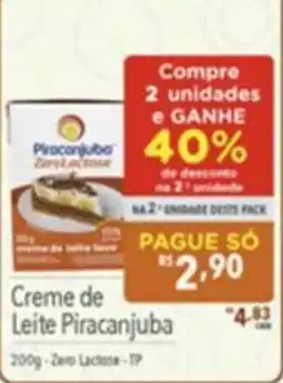 Gigante Atacadista Creme de Leite Piracanjuba oferta