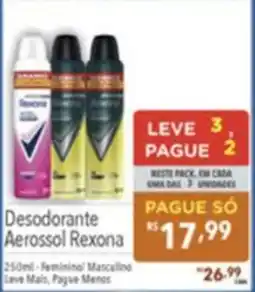 Gigante Atacadista Desodorante Aerossol Rexona oferta