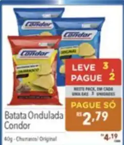 Gigante Atacadista Batata ondulada condor oferta