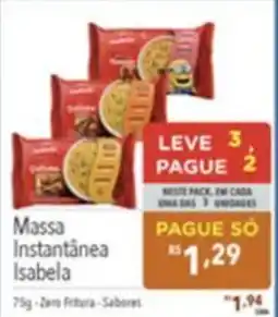 Gigante Atacadista Massa instantânea isabela oferta