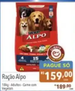 Gigante Atacadista Ração Alpo oferta
