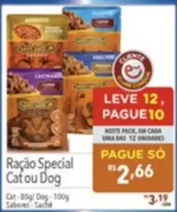 Gigante Atacadista Ração Special Cat ou Dog oferta