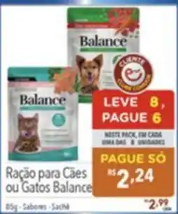 Gigante Atacadista Ração para Cães ou Gatos Balance oferta