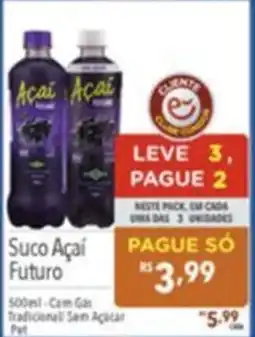 Gigante Atacadista Suco Açaí Futuro oferta