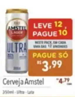Gigante Atacadista Cerveja Amstel ultra oferta