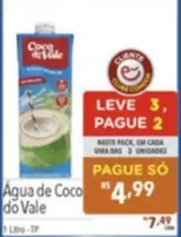 Gigante Atacadista Água de Coco do Vale oferta