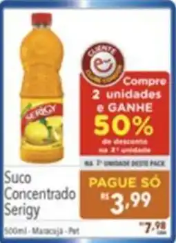 Gigante Atacadista Suco Concentrado Serigy oferta