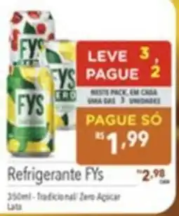 Gigante Atacadista Refrigerante Fys oferta