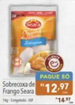 Gigante Atacadista Sobrecoxa de Frango Seara oferta