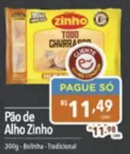 Gigante Atacadista Pão de Alho Zinho oferta
