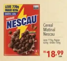 Gigante Atacadista Cereal matinal nescau oferta