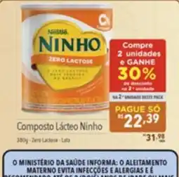 Gigante Atacadista Composto Lácteo Ninho oferta