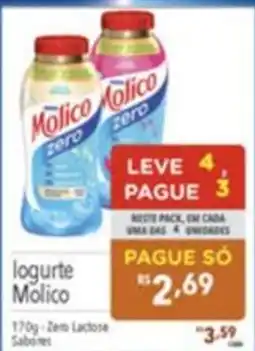 Gigante Atacadista logurte molico oferta